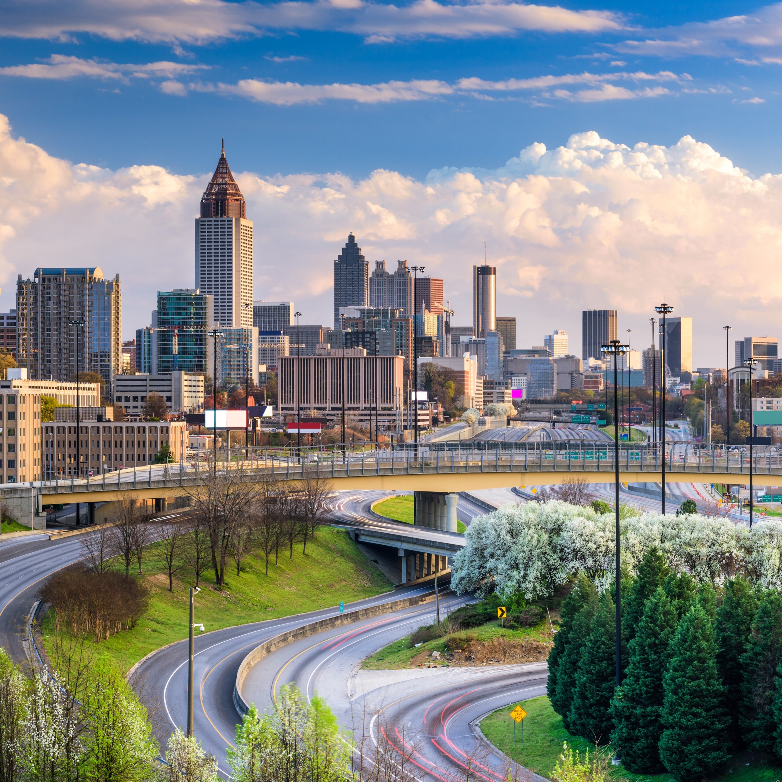 Atlanta, Georgia, USA downtown skyline.